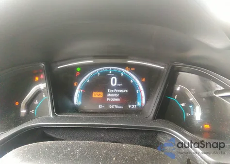 2019 Honda Civic Lx из США, поврежденный, VIN 19XFC2F60KE012815